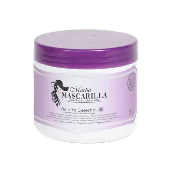 MARTIU MASQUE COLOMBIEN VIOLETTE CELESTIAL